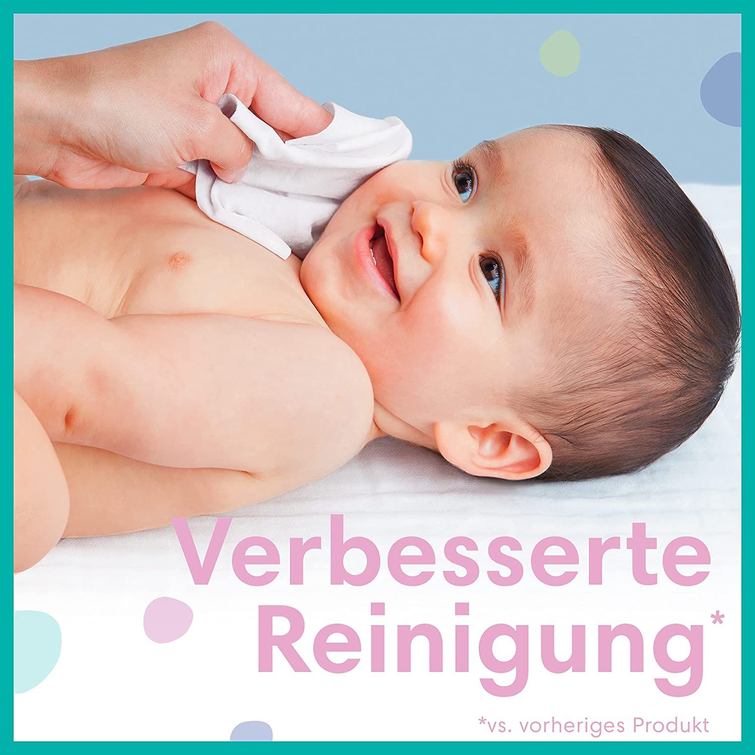 Pampers Sensitive Baby Feuchttücher, 1200 Tücher (15 x 80) ohne Duft, für eine sanfte Reinigung