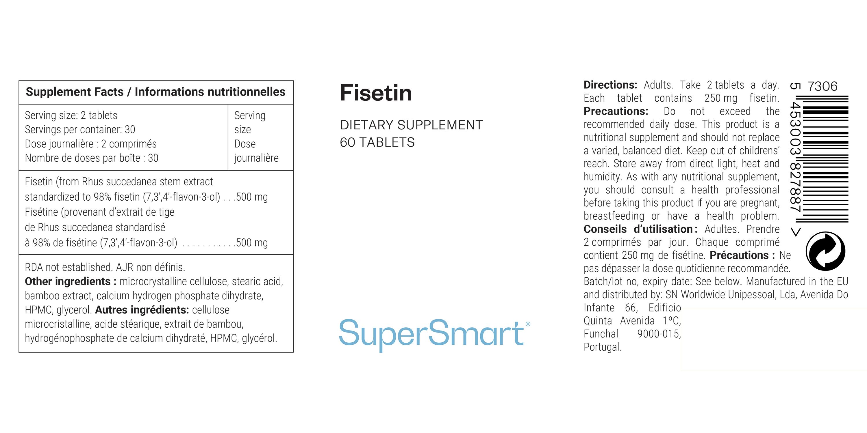 SuperSmart - Fisetin 60 St