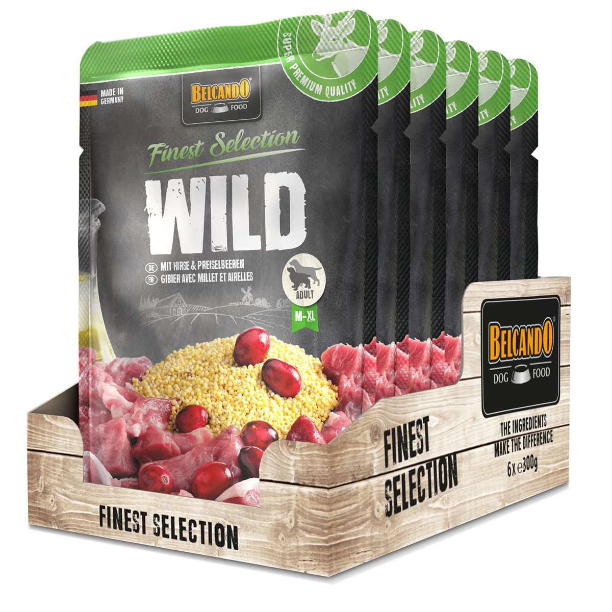 Belcando Wild mit Hirse & Preiselbeeren 1,8 kg