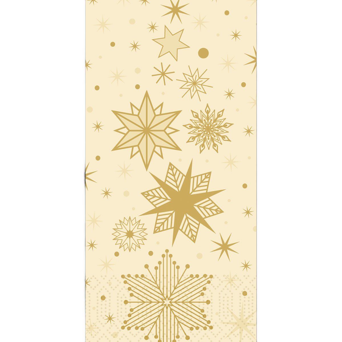 Servietten 40x40 3-lagig 1/8 Stargazing Cream 250 St Tücher