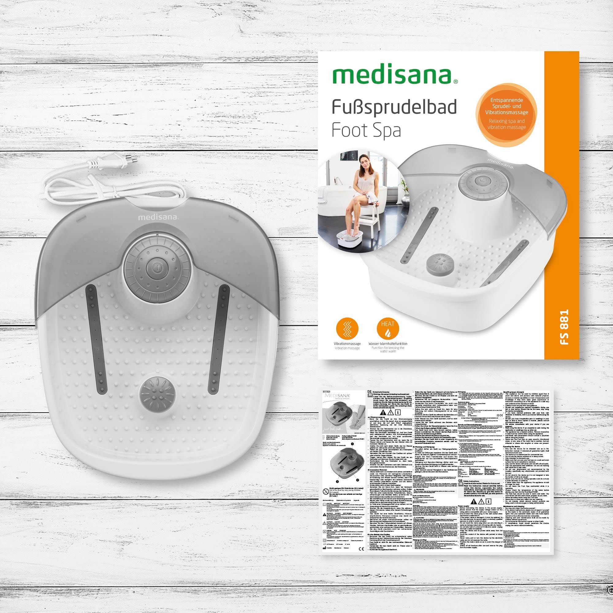 medisana FS 881 Fußsprudelbad