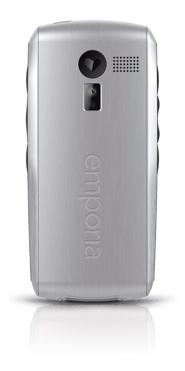 emporiaCLASSIC V26 silber Seniorentelefon silber Android 2 Zoll 8 GB RAM 2 MP