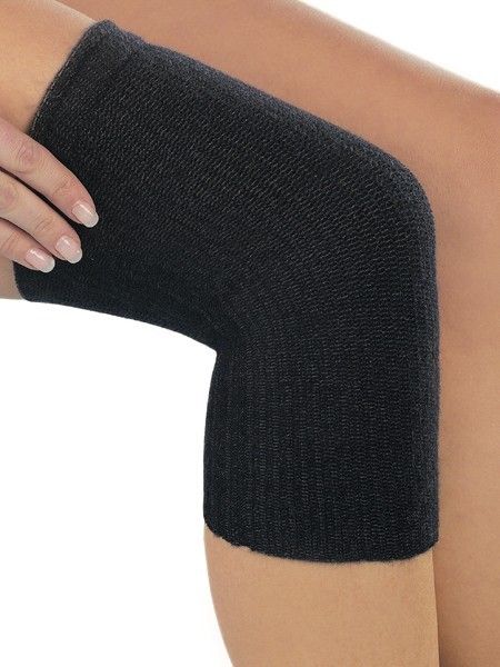 Medima ThermoAS Kniewärmer tri-elastisch schwarz, Gr. M