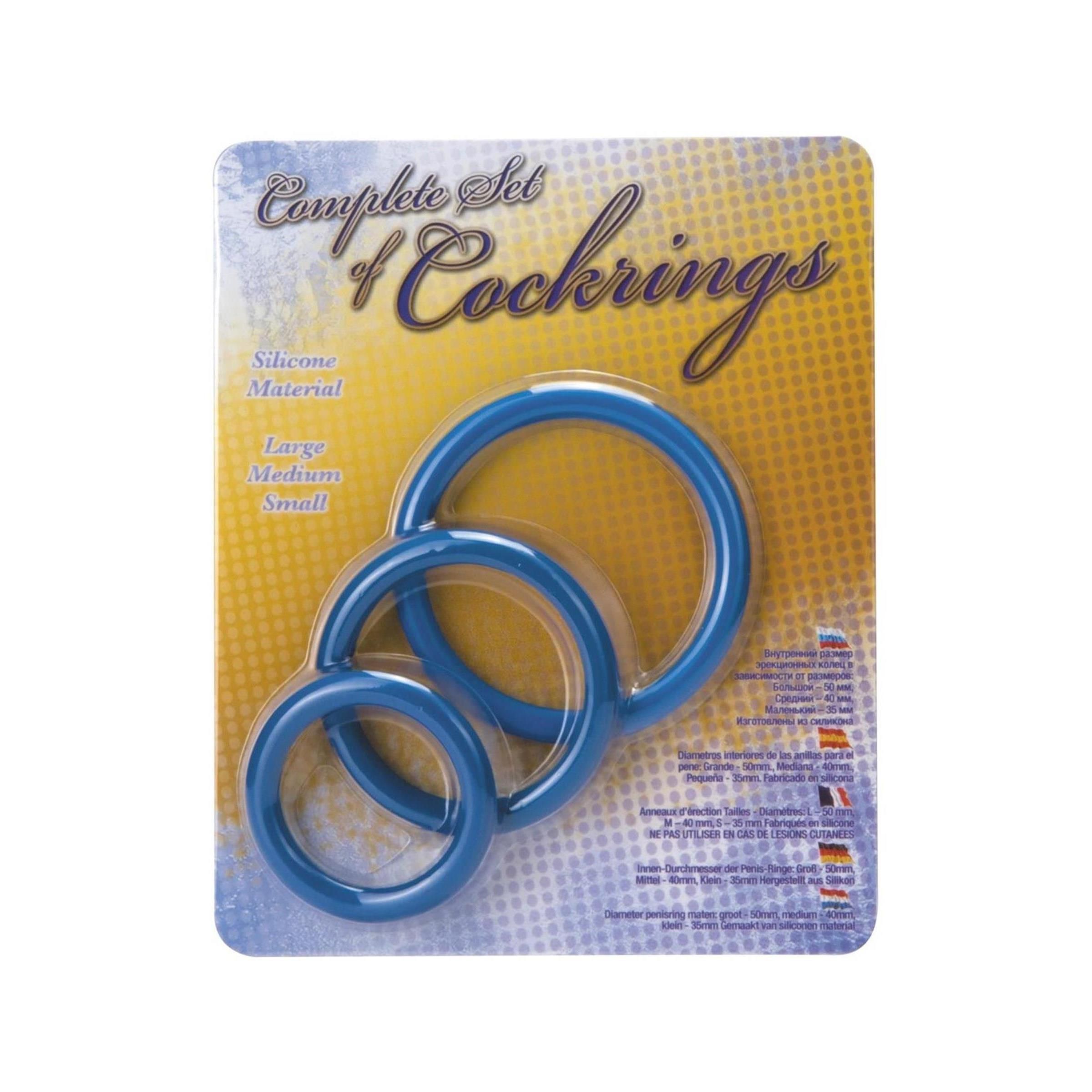 Set of Cockrings 35-40-50mm