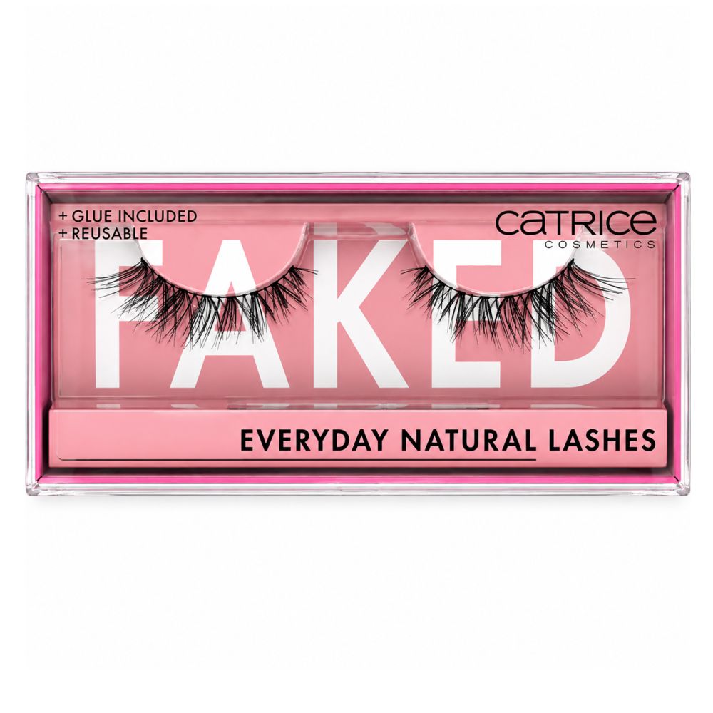 Catrice Falsche Wimpern Faked Everyday Natural Lashes in Verpackung.