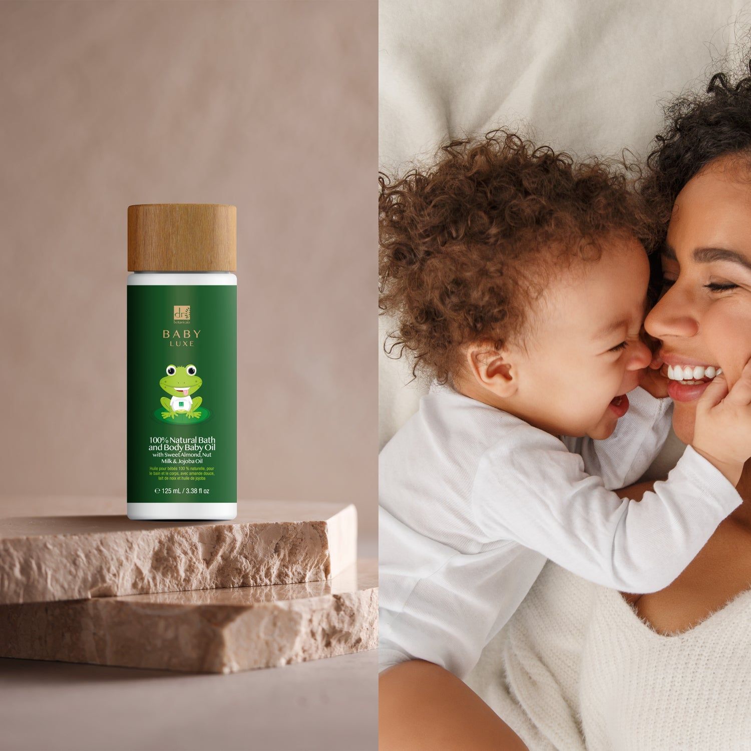 Dr. Botanicals BABY LUX - Süßmandelöl & Kamille Baby-Körpermilch