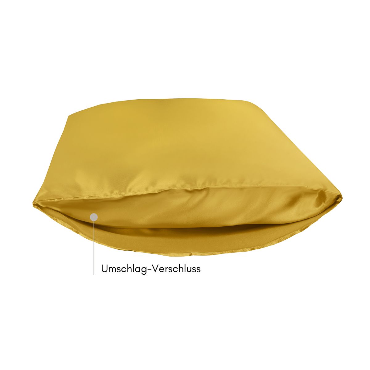 Satin Kissenbezug 80x80cm