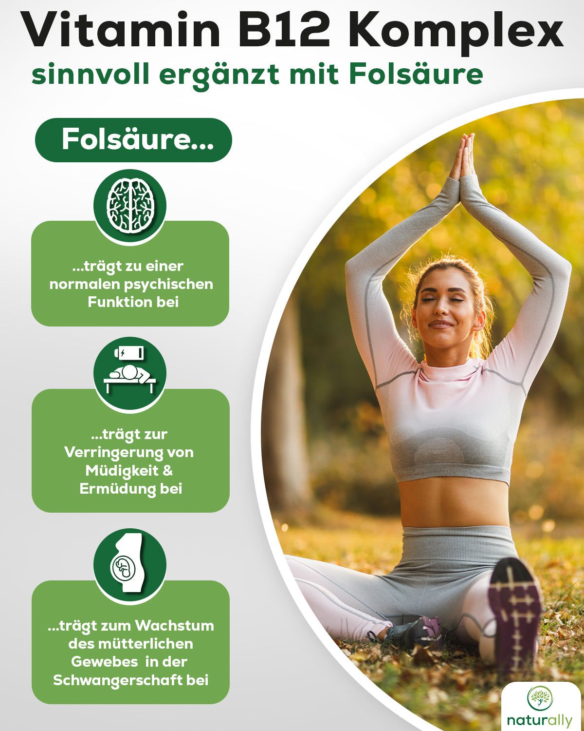 naturally Vitamin B12 und Folsäure