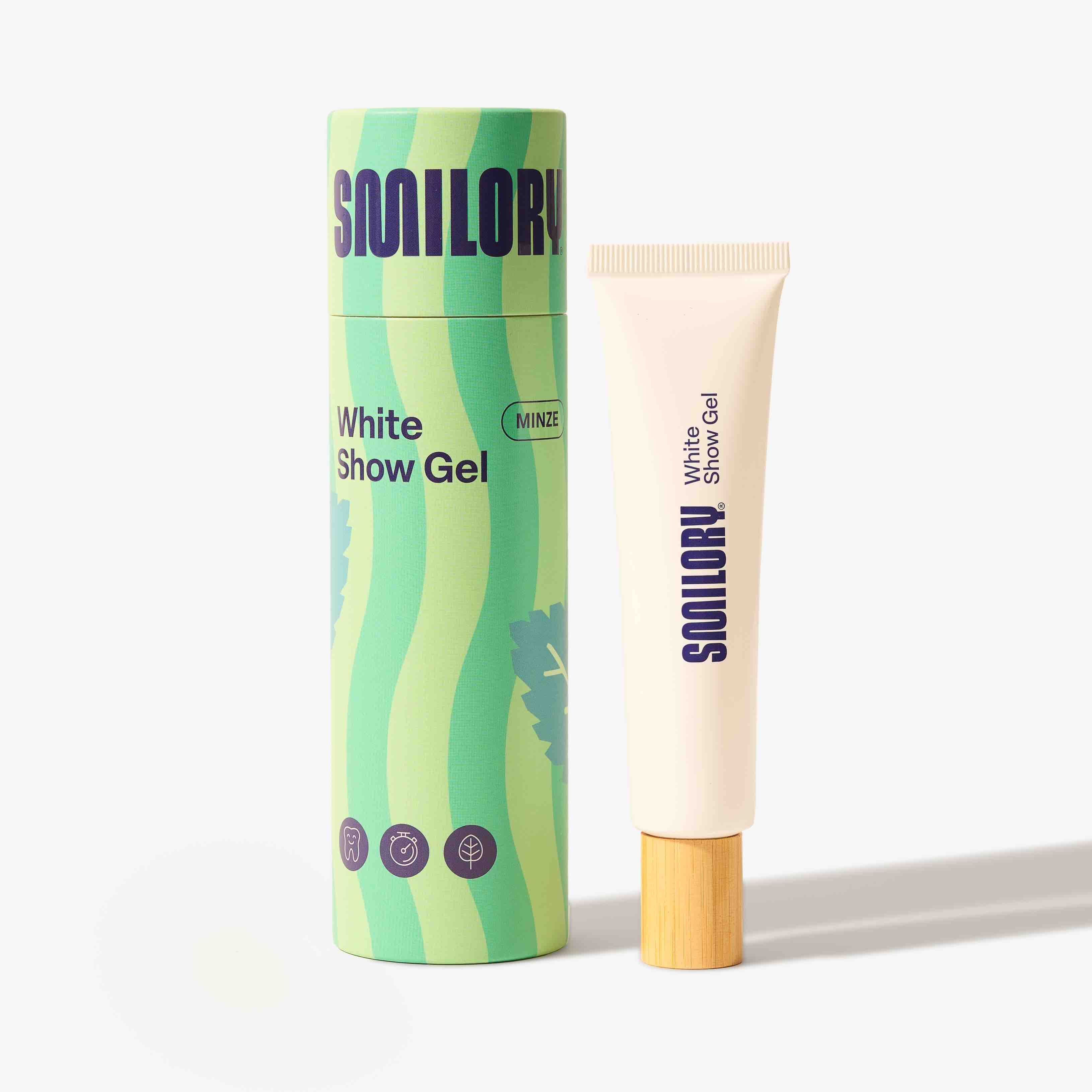 Smilory® White Show - Zahnaufhellungsgel für LED Licht 2 St