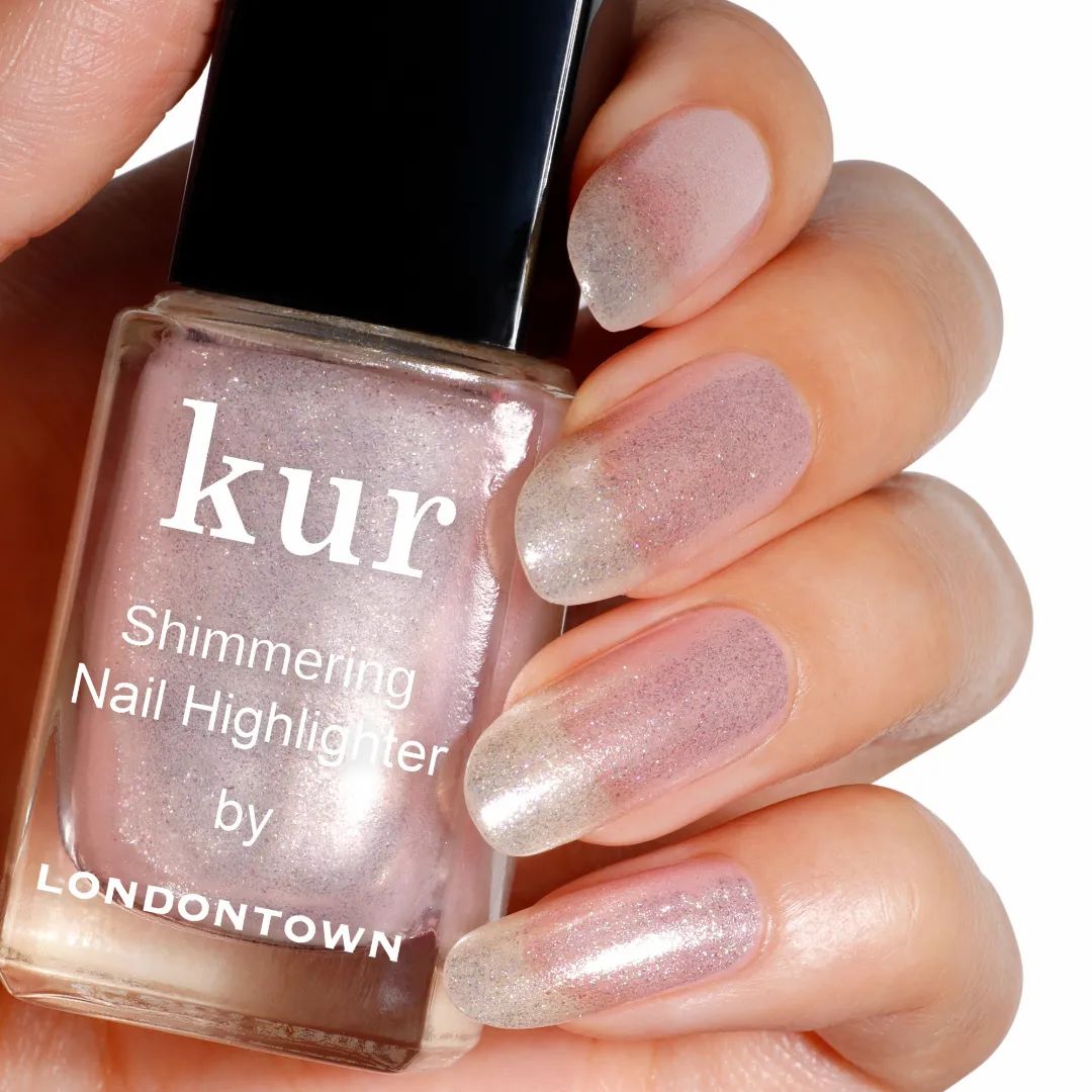 LONDONTOWN Kur Shimmering Nail Highlighter Sunkissed aufhellender Nagellack