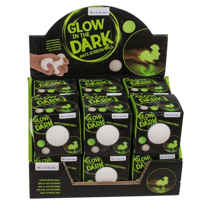 Out of the Blue Squeeze Antistress-Ball, Glow in the dark