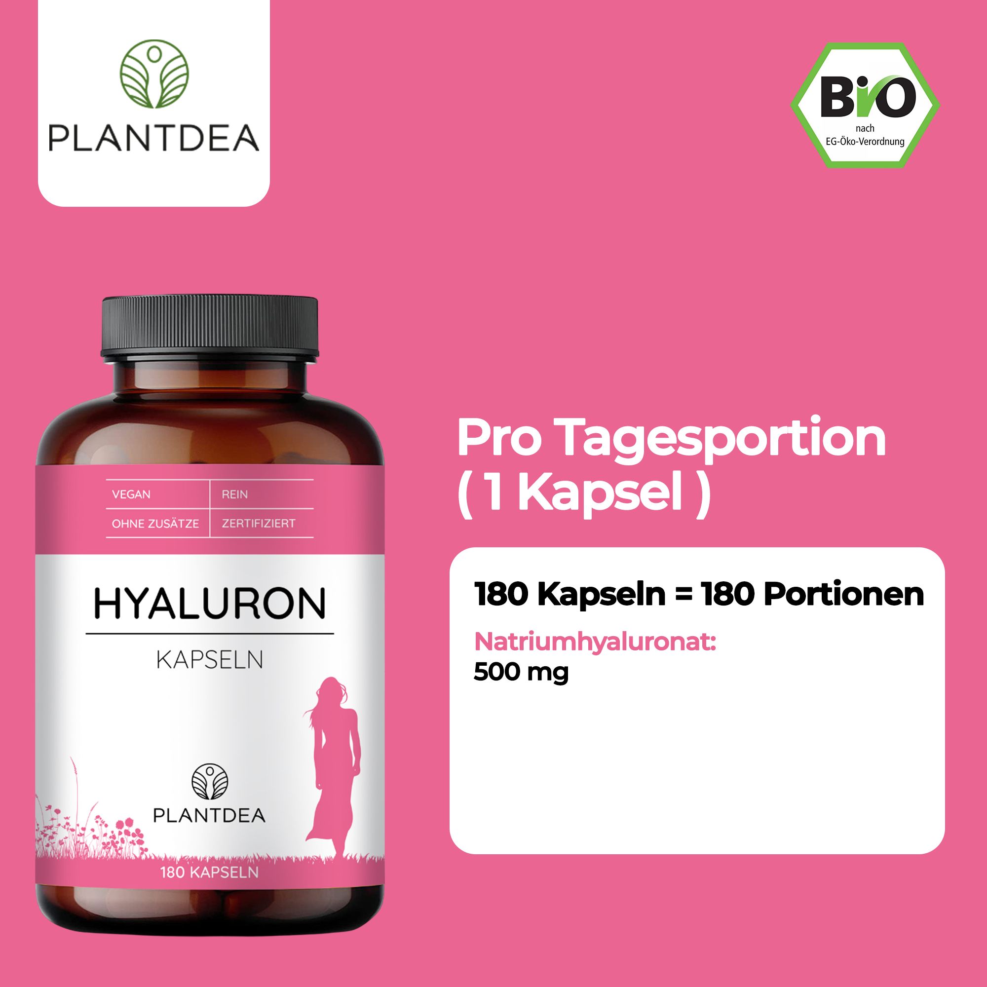 PlantDEA Hyaluron Kapseln