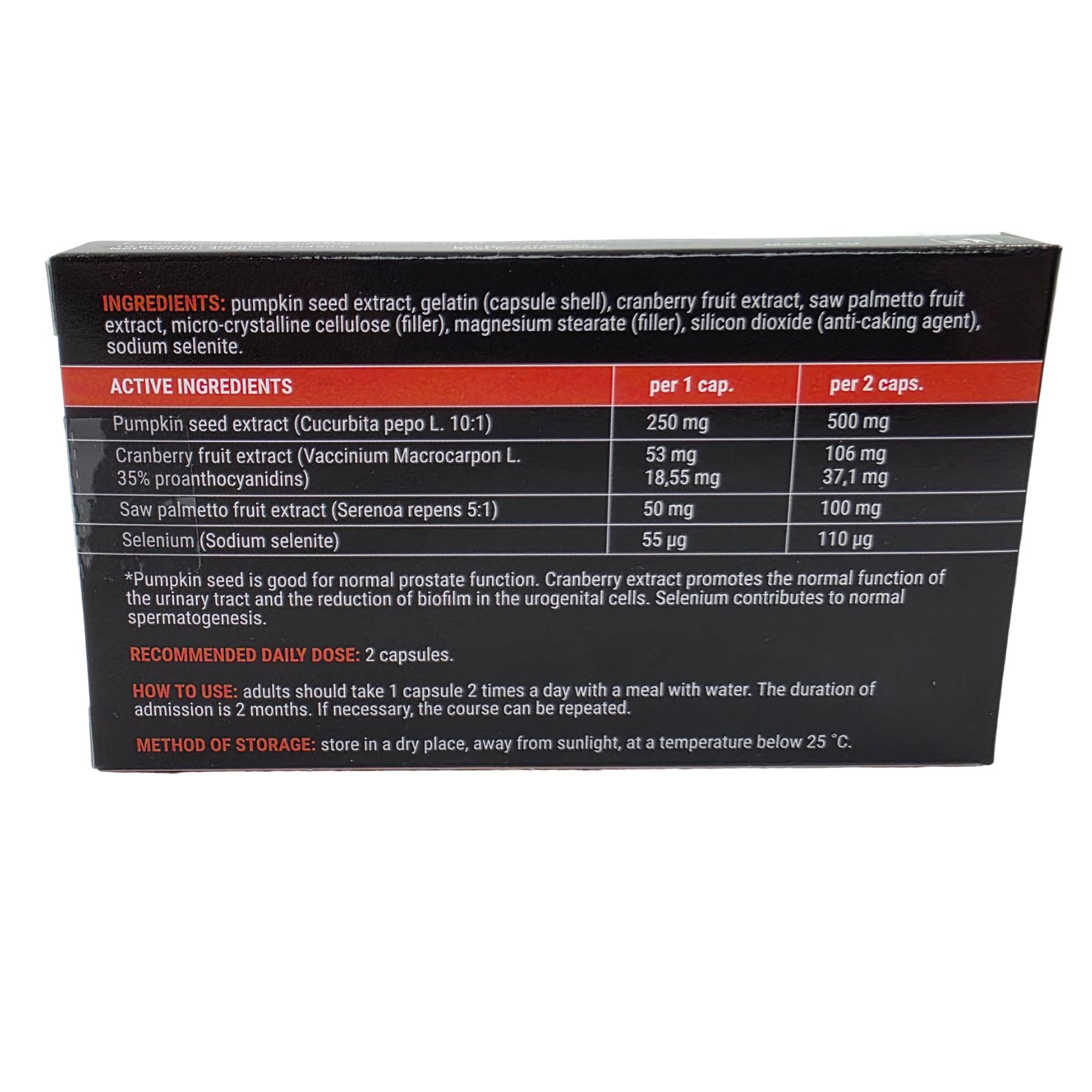 Balcantrade - Ademunal Kapseln