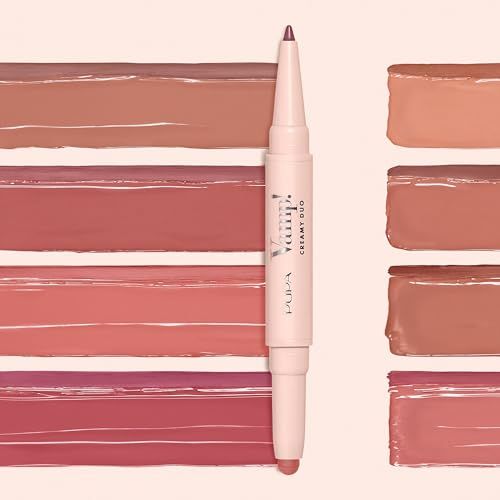 Pupa Vamp! Duo cremoso 004 Rosa chiaro - Lipliner & Lippenstift Duo