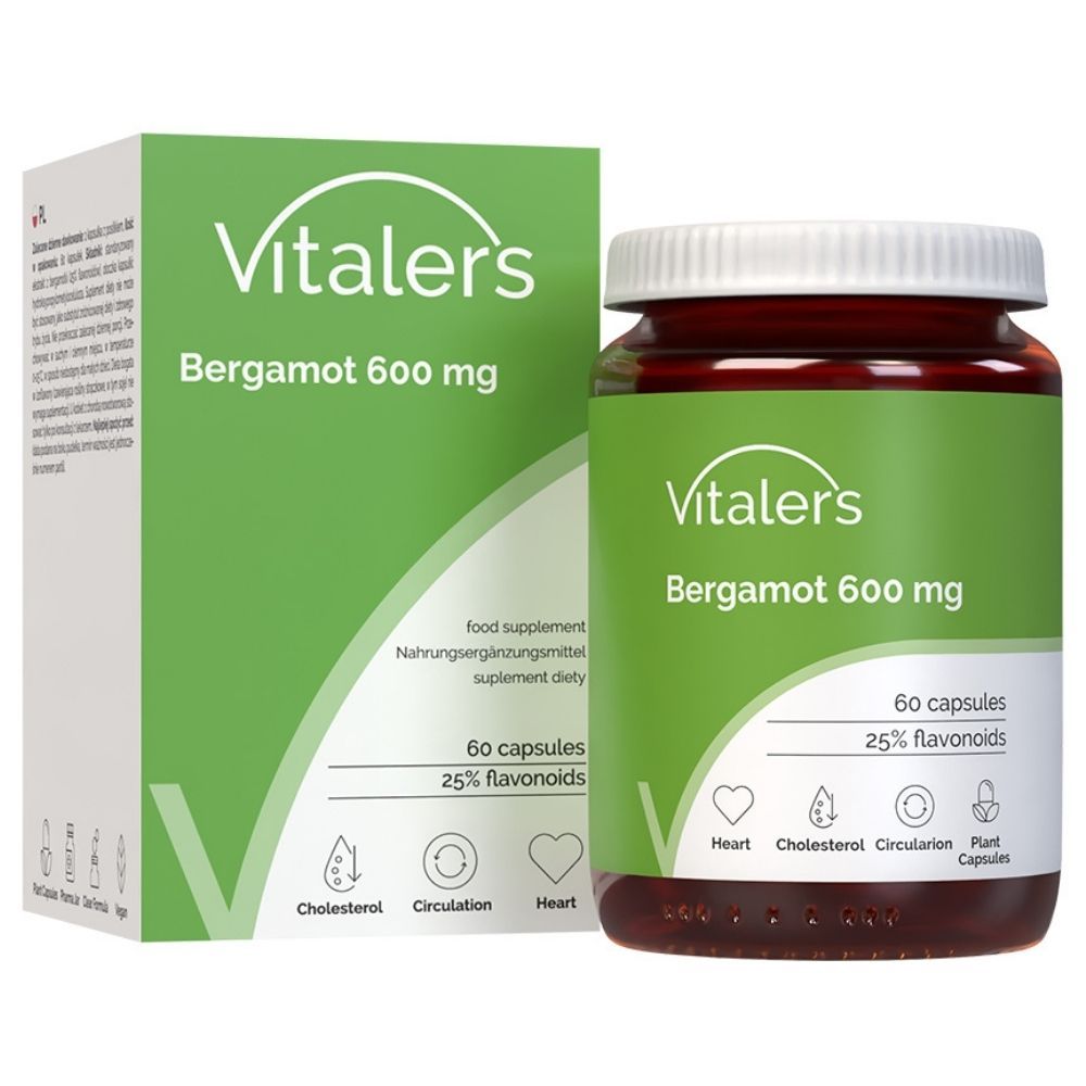 Vitaler’s Bergamotte 600 mg 60 St Kapseln