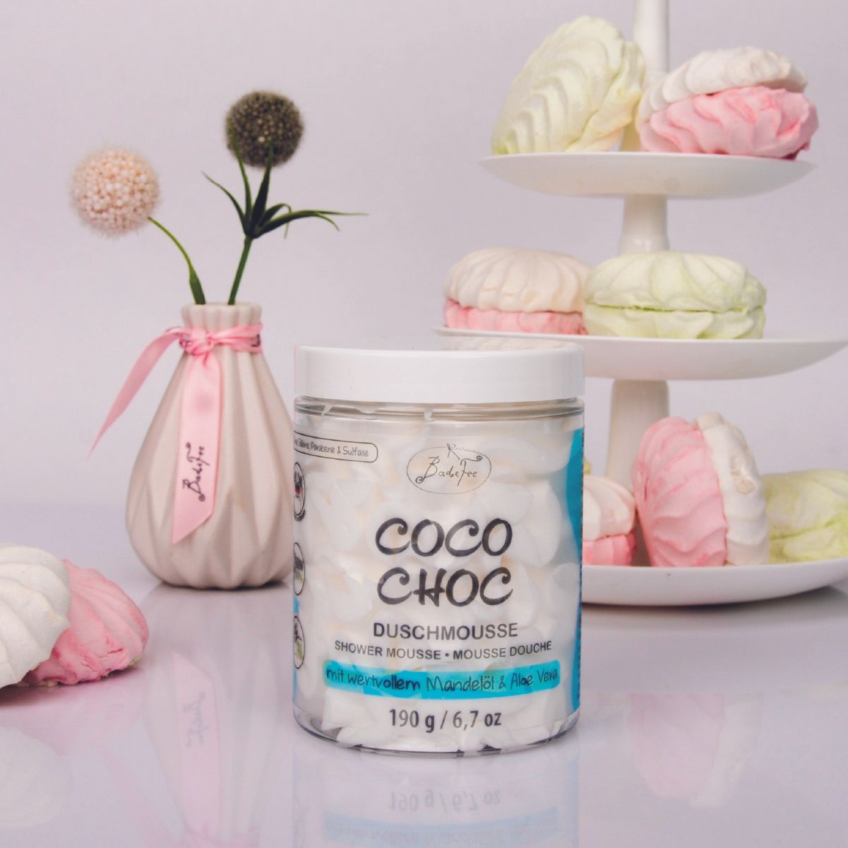 Badefee Körper Shower Mousse Duschmousse Coco Choc