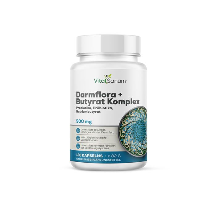 VitaSanum® Darmflora Butyrat Komplex 120 St Kapseln