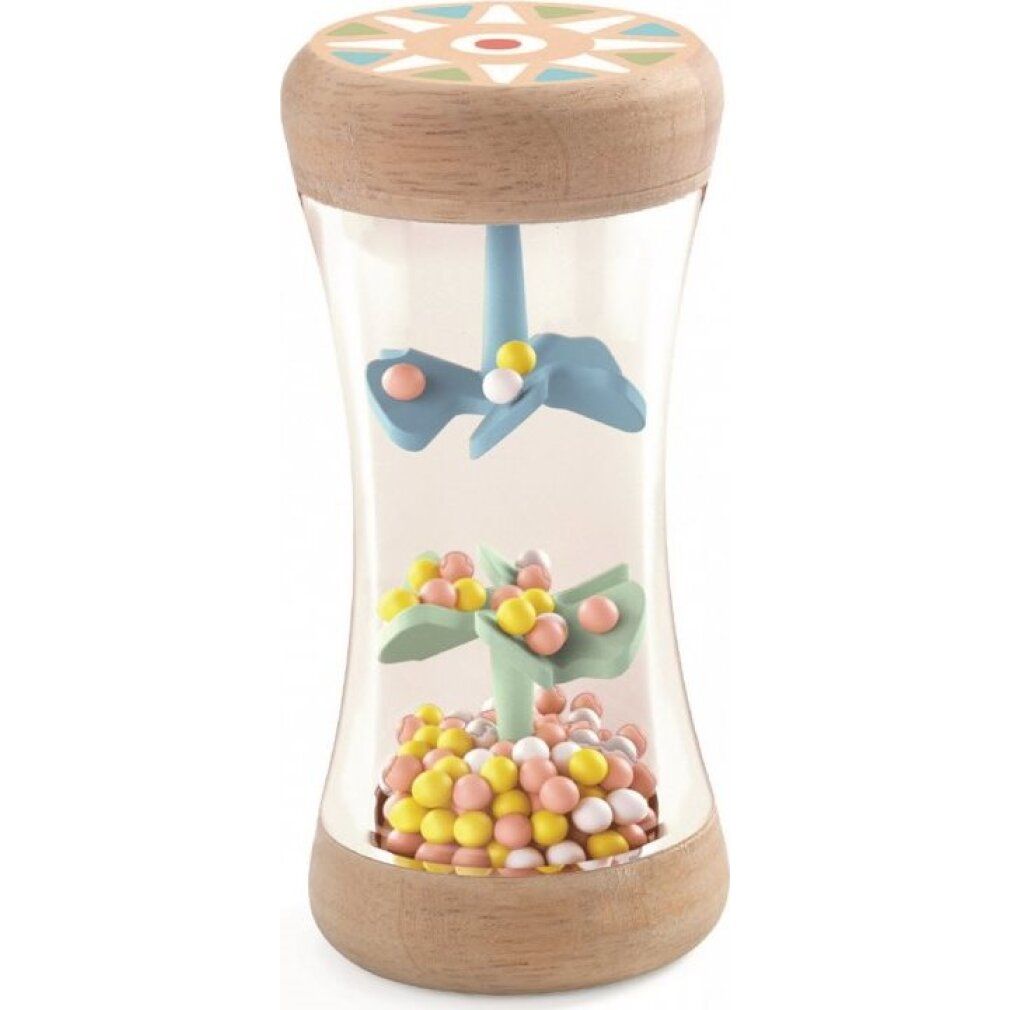djeco Perlenrassel aus Holz mit Propellern