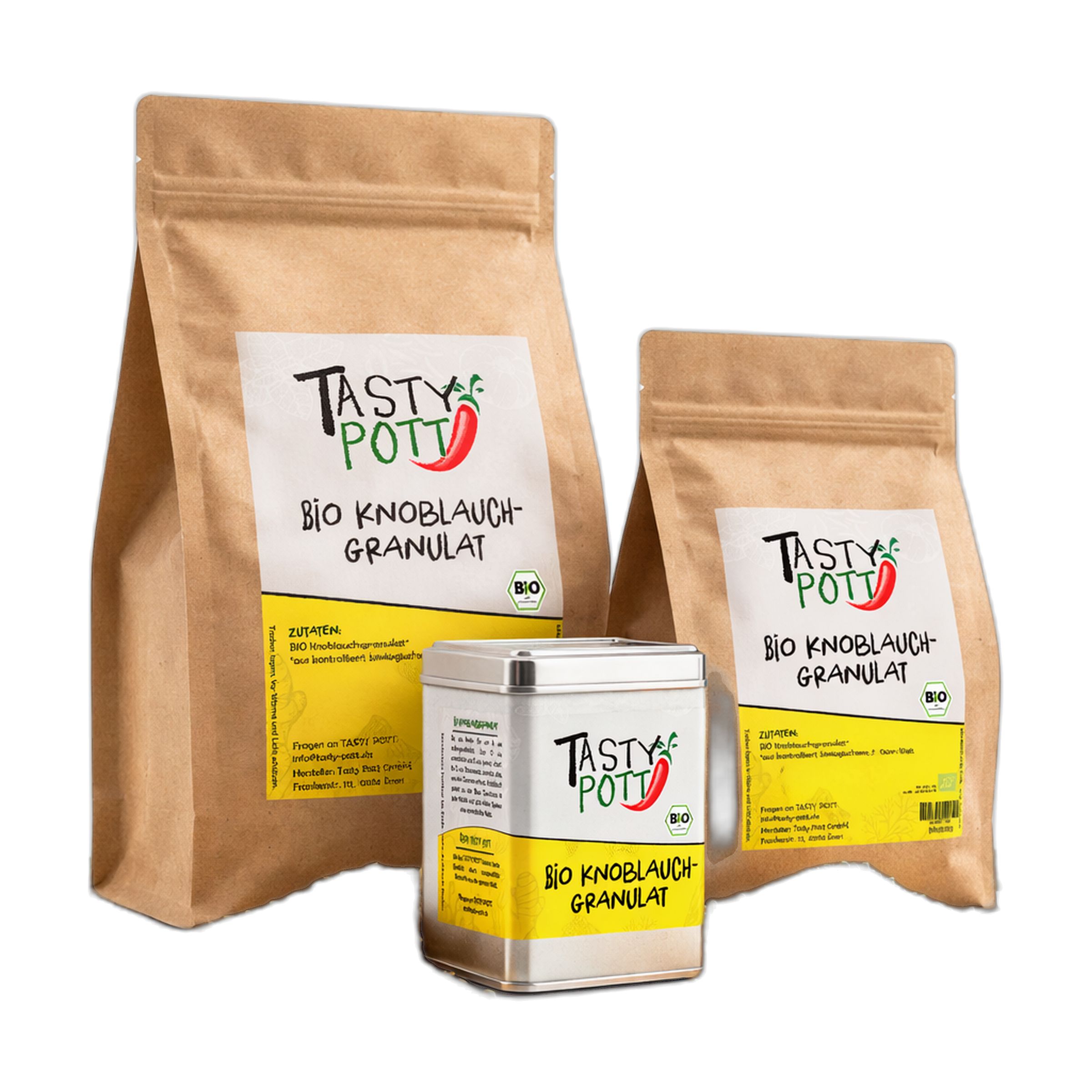 Tasty Pott Bio Knoblauchgranulat 250 g Granulat