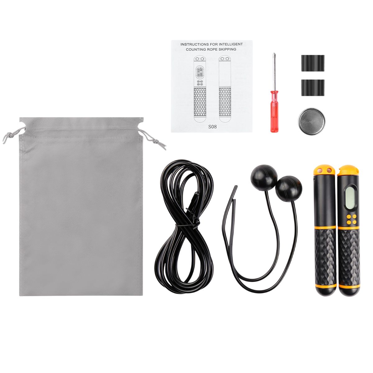 Onamaste Digitales kabelloses Springseil