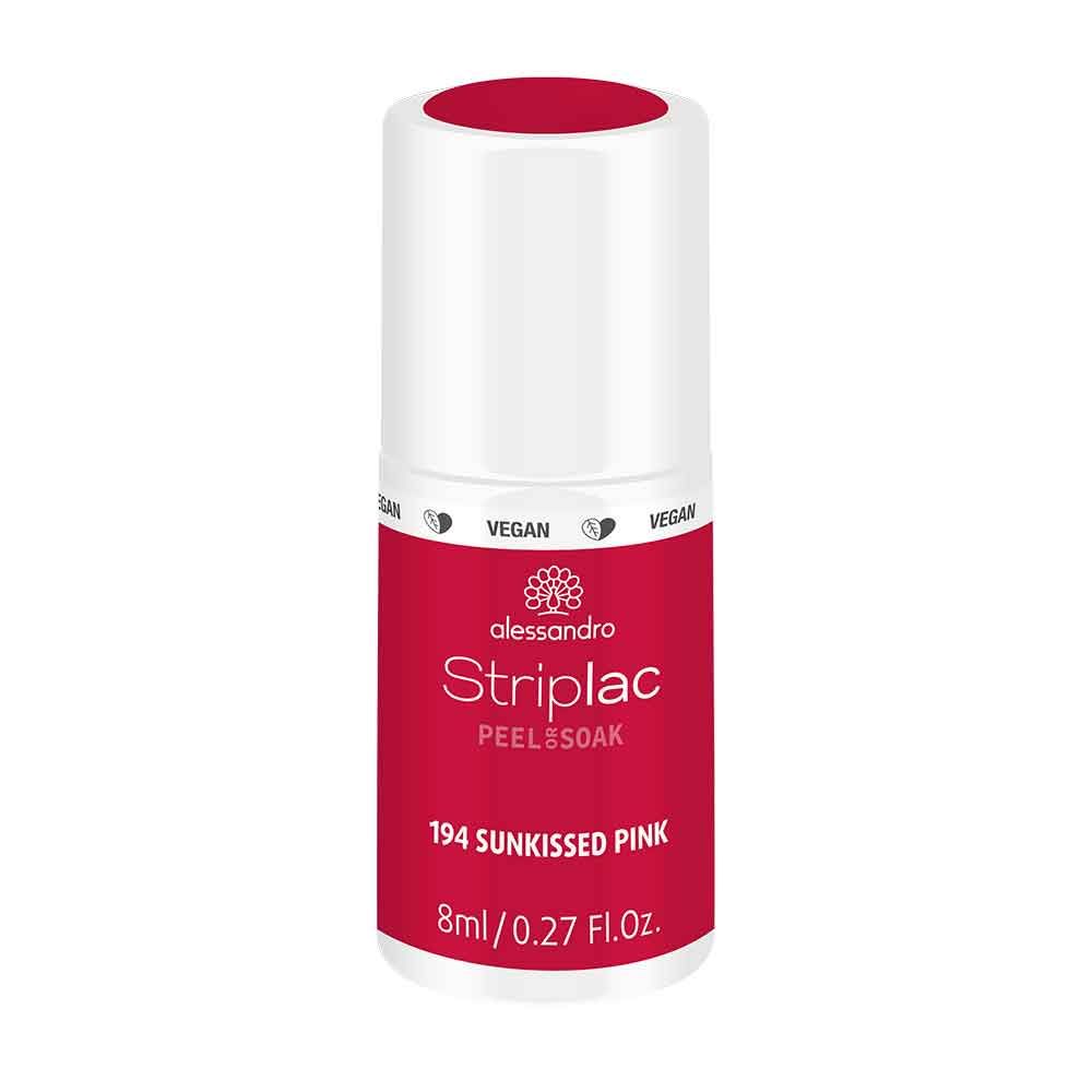 Alessandro International StripLac Peel or Soak 8 ml - 194 Sunkissed Pink