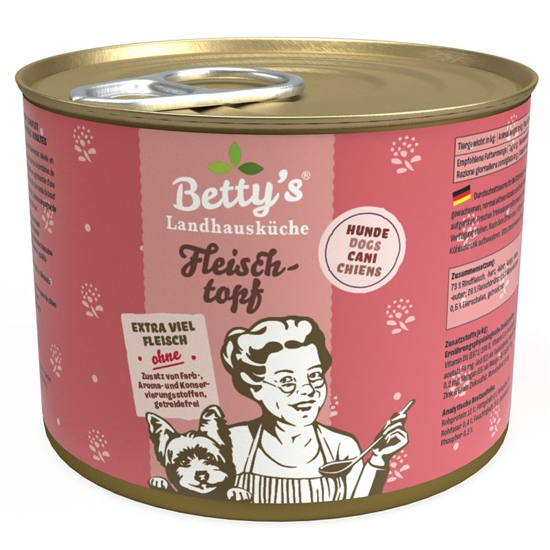 Bettys Landhausküche LHK Dog Fleischtopf Rind