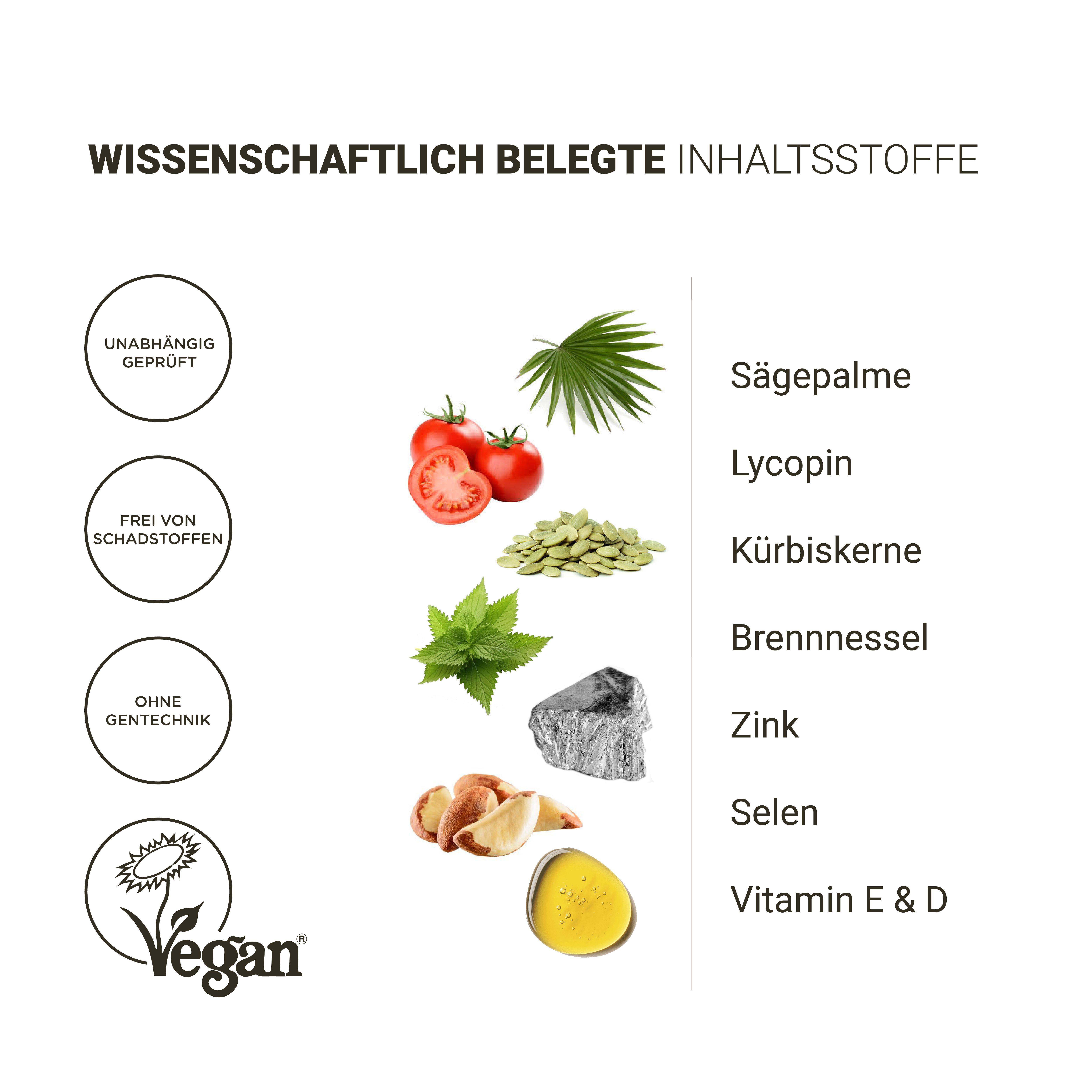 Nullure Prostata Komplex mit Saw Palmetto