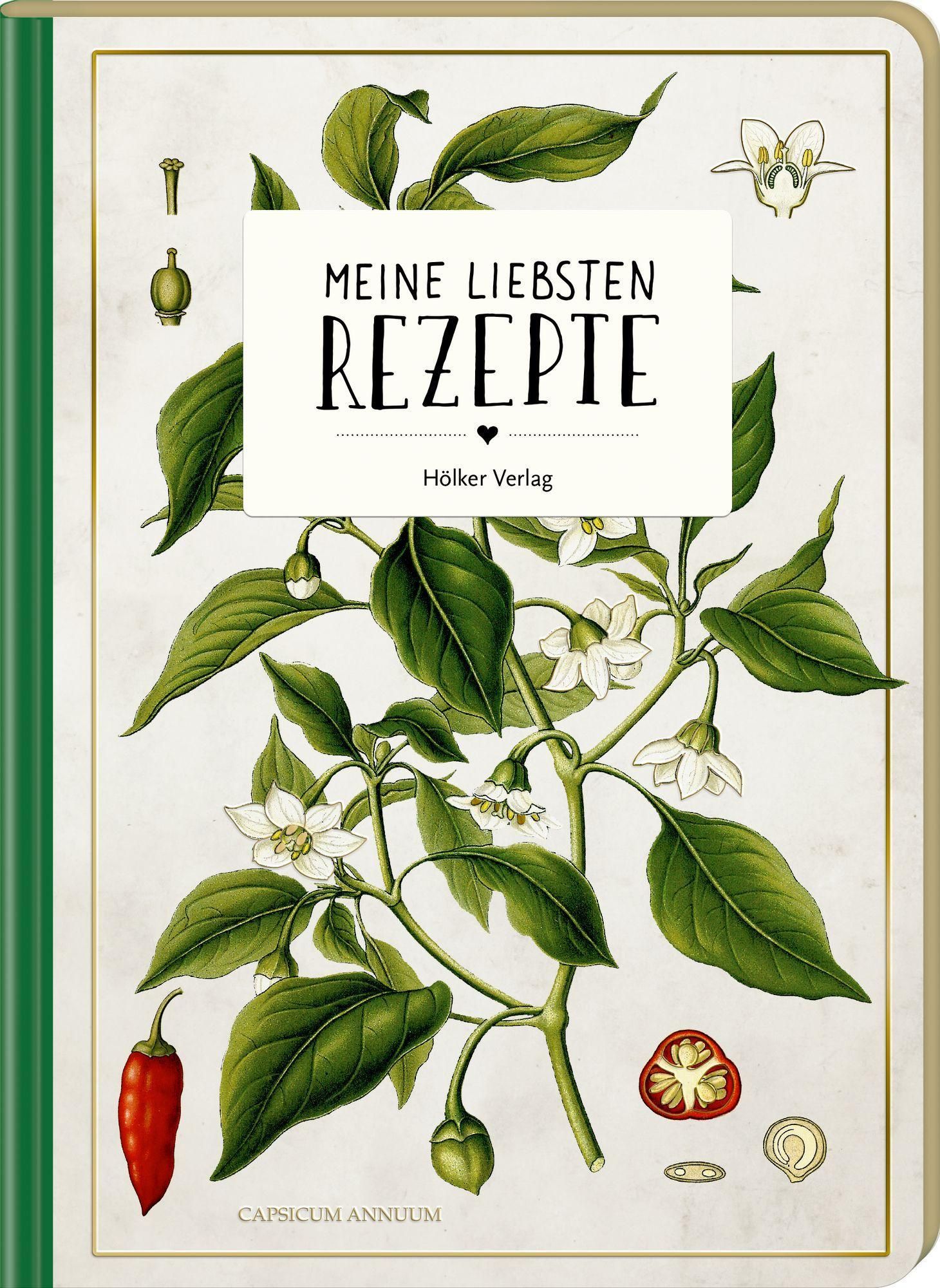 Meine liebsten Rezepte - Wildkräuter Einschreibbuch (Sammlung Augustina)