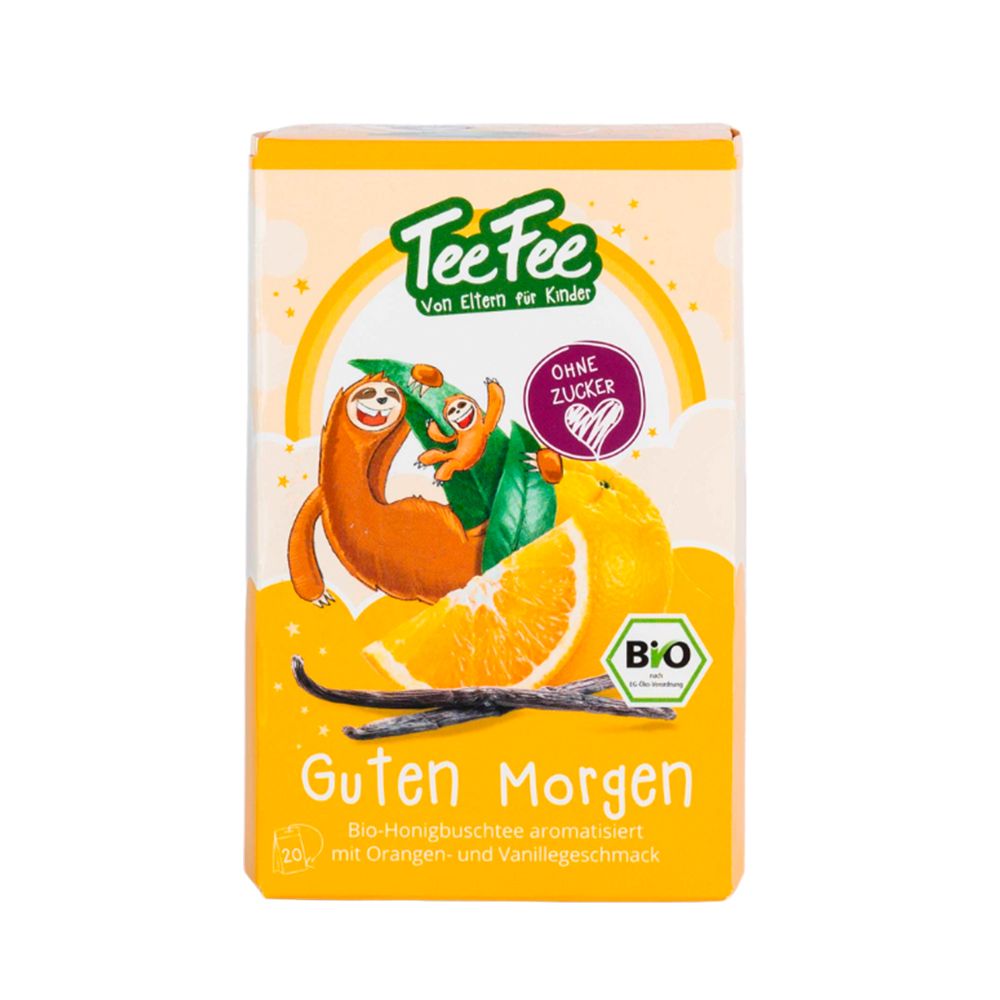 TeeFee - Guten Morgen Bio Kräutertee Honeybusch Orange Kindertee