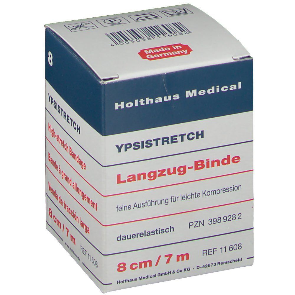 Ypsistretch Langzug-Binde 8 cm x 7 m