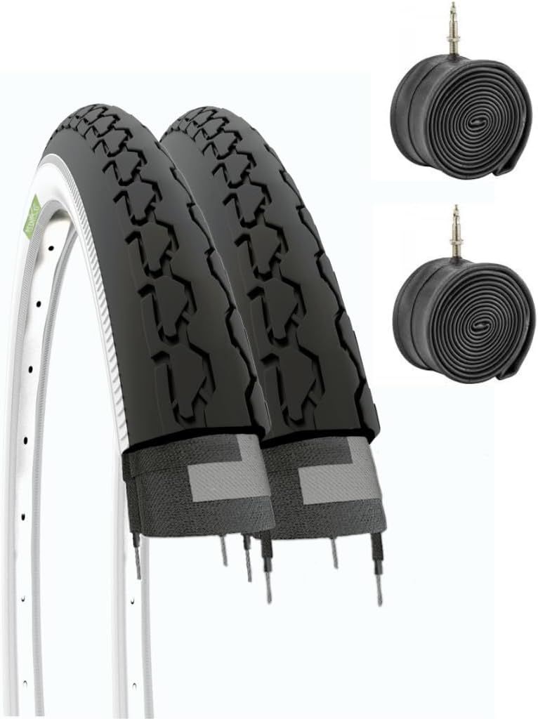 2 Copertoni 24 x 1 3/8 (37-540) + Camere ECOVELÒ