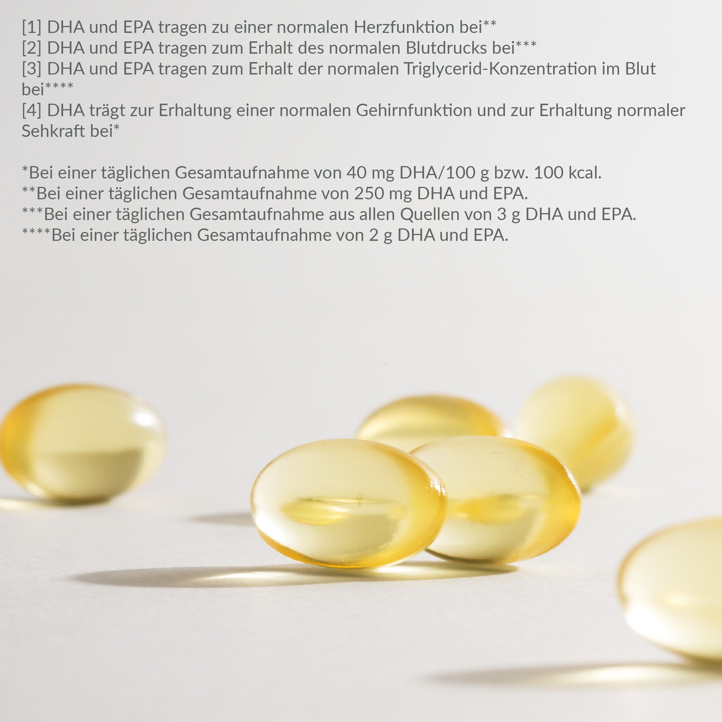 BitterLiebe - Omega-3 Kapseln vegan und hochdosiert - aus pflanzlichen Algenöl - Omega-3-Fettsäuren