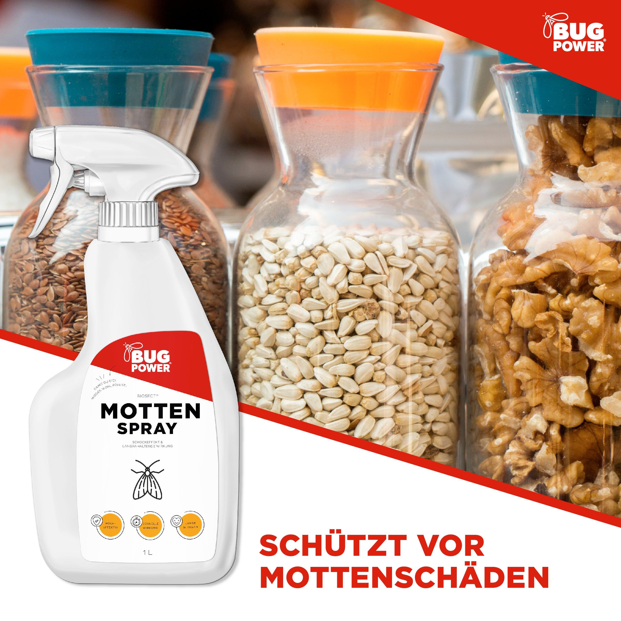 BugPower Motten Spray