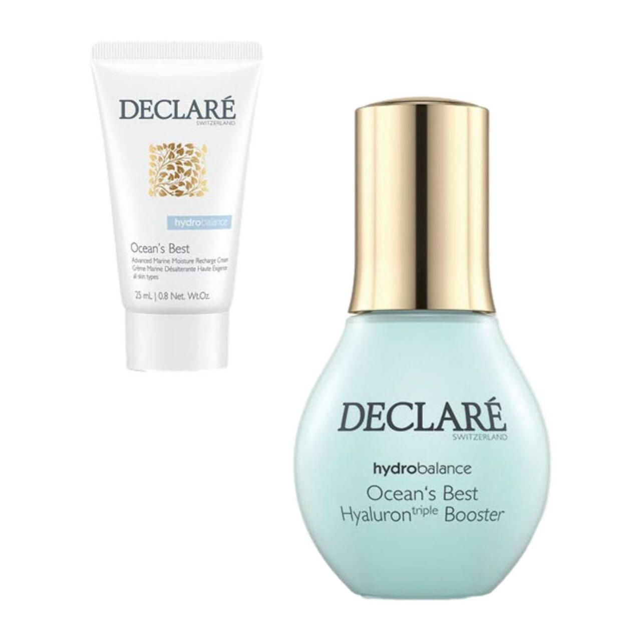 Declaré, Hydro Balance Ocean's Best Set = Hyaluron Booster 50 ml + Creme 25 ml
