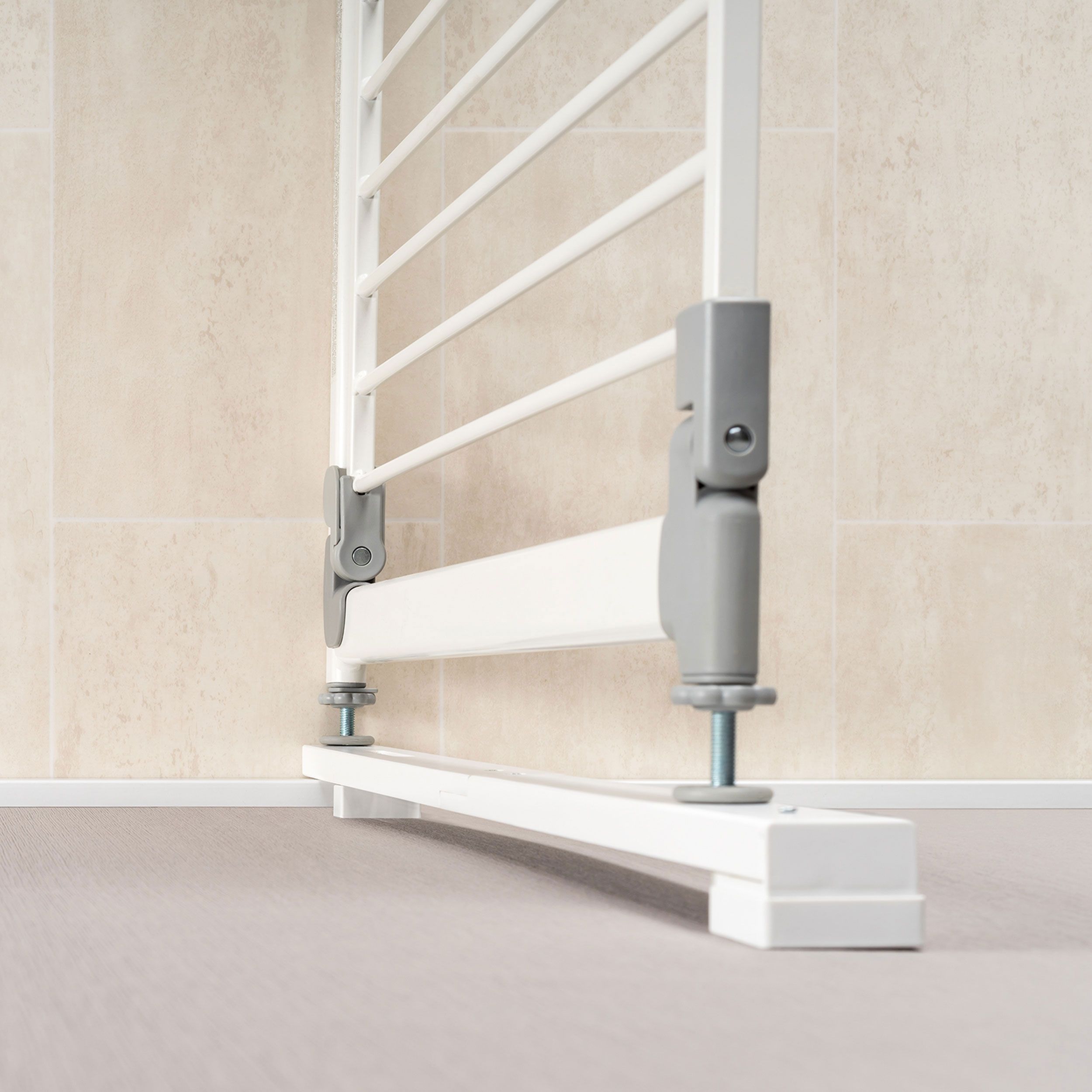 reer WallFlex Bodenleistenset, Befestigungsleisten für Schutzgitter