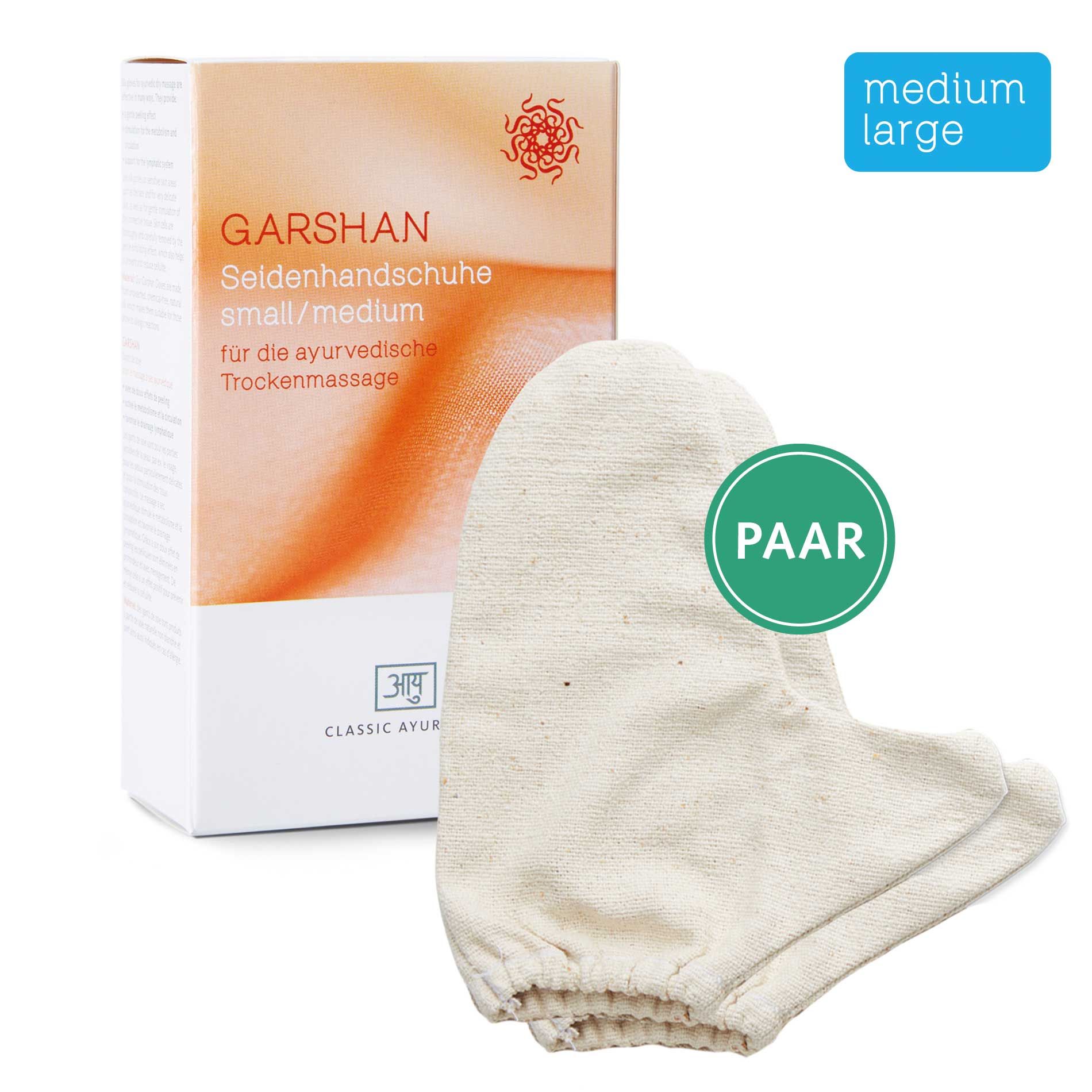 Classic Ayurveda - Garshan Massagehandschuhe medium/large 1 St - Shop  Apotheke