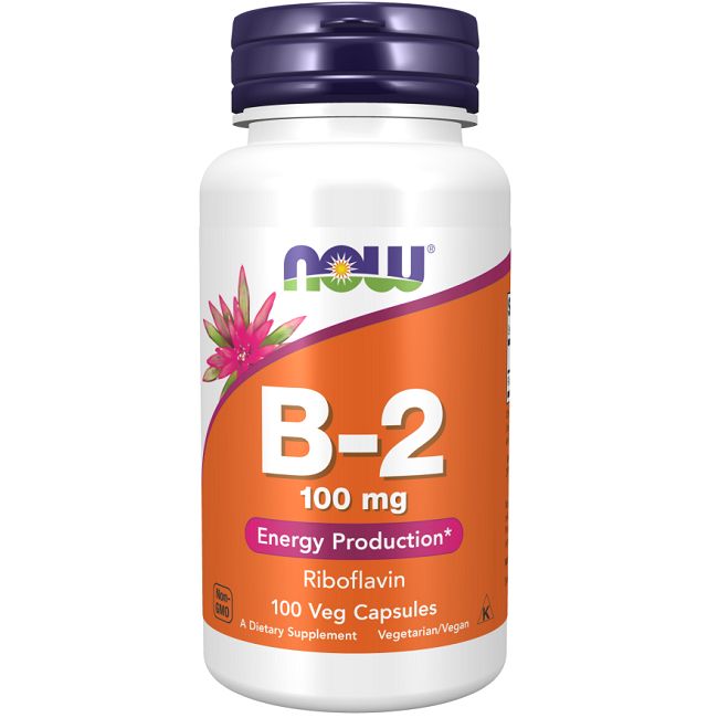 Now Foods Vitamin B-2 100 mg Pc