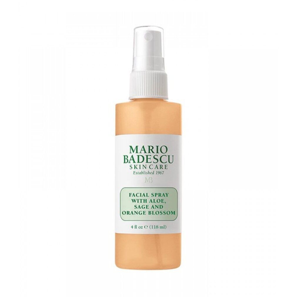 Mario Badescu Gesichtsspray mit Aloe Vera, Salbei und Orangenblüte 10 ml Spray