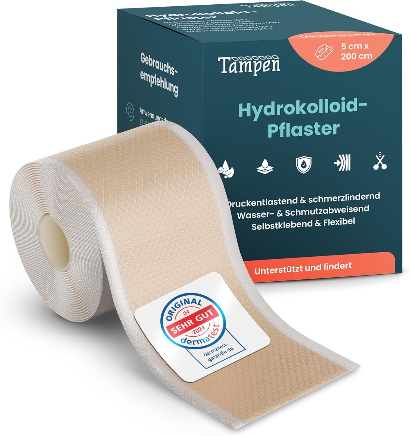 Tampen Hydrokolloidpflaster 1 St Pflaster