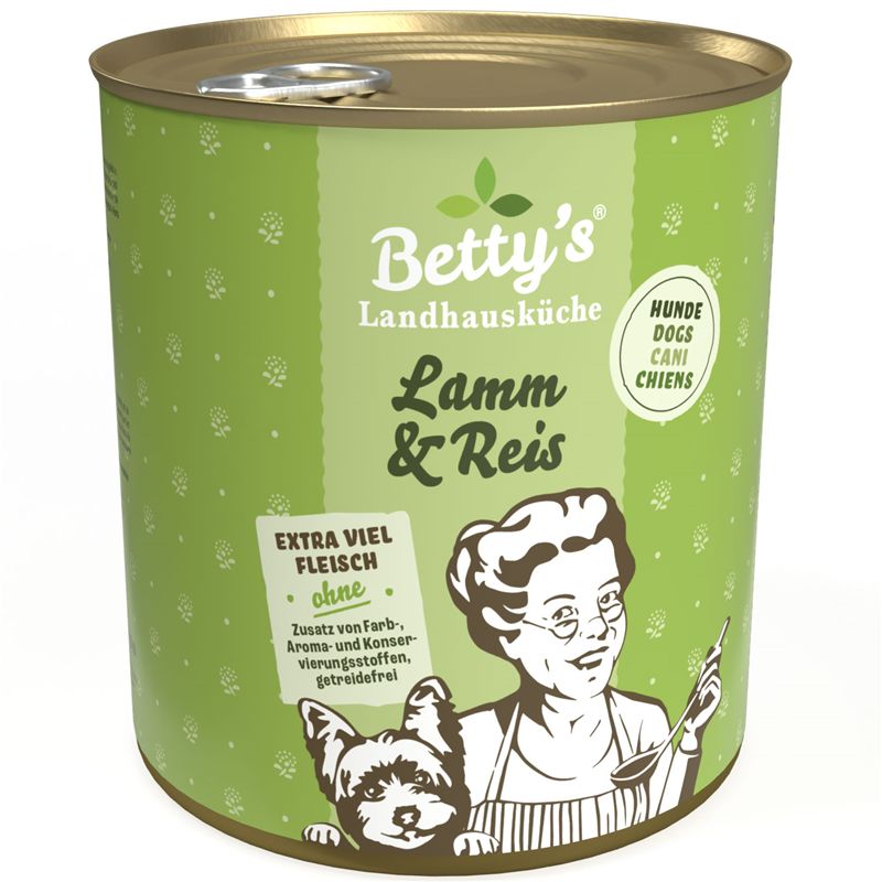Bettys Landhausküche LHK Dog Lamm & Reis