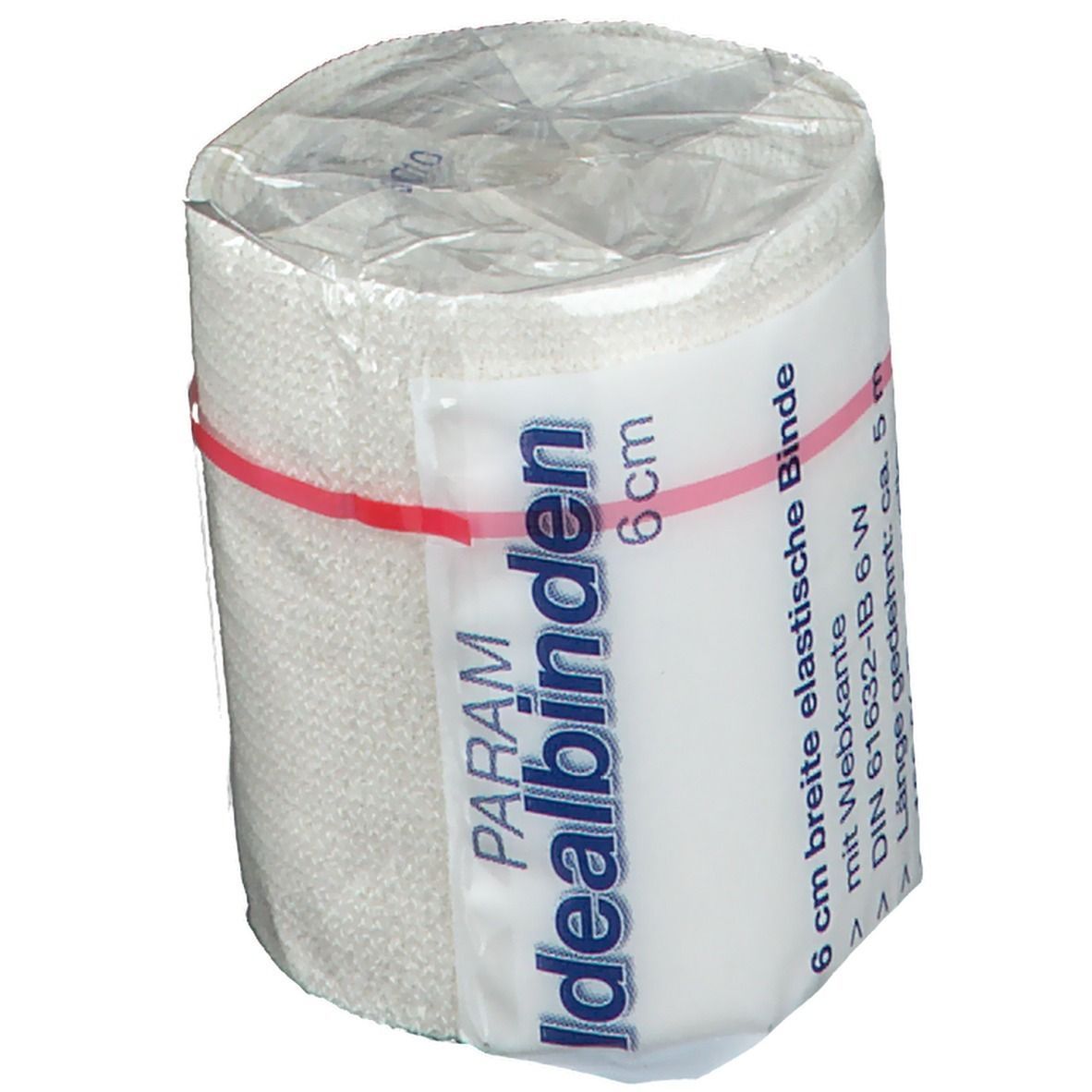 PARAM Idealbinde mit Webkante 10 cm