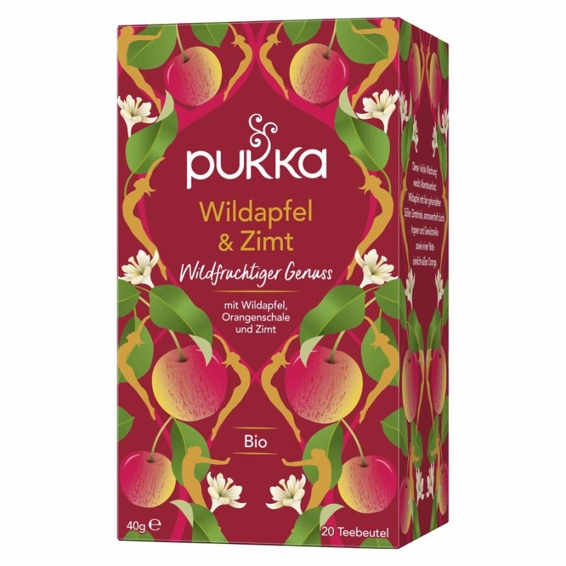 Pukka - Bio Gewürz Früchtetee Wildapfel & Zimt 20 St