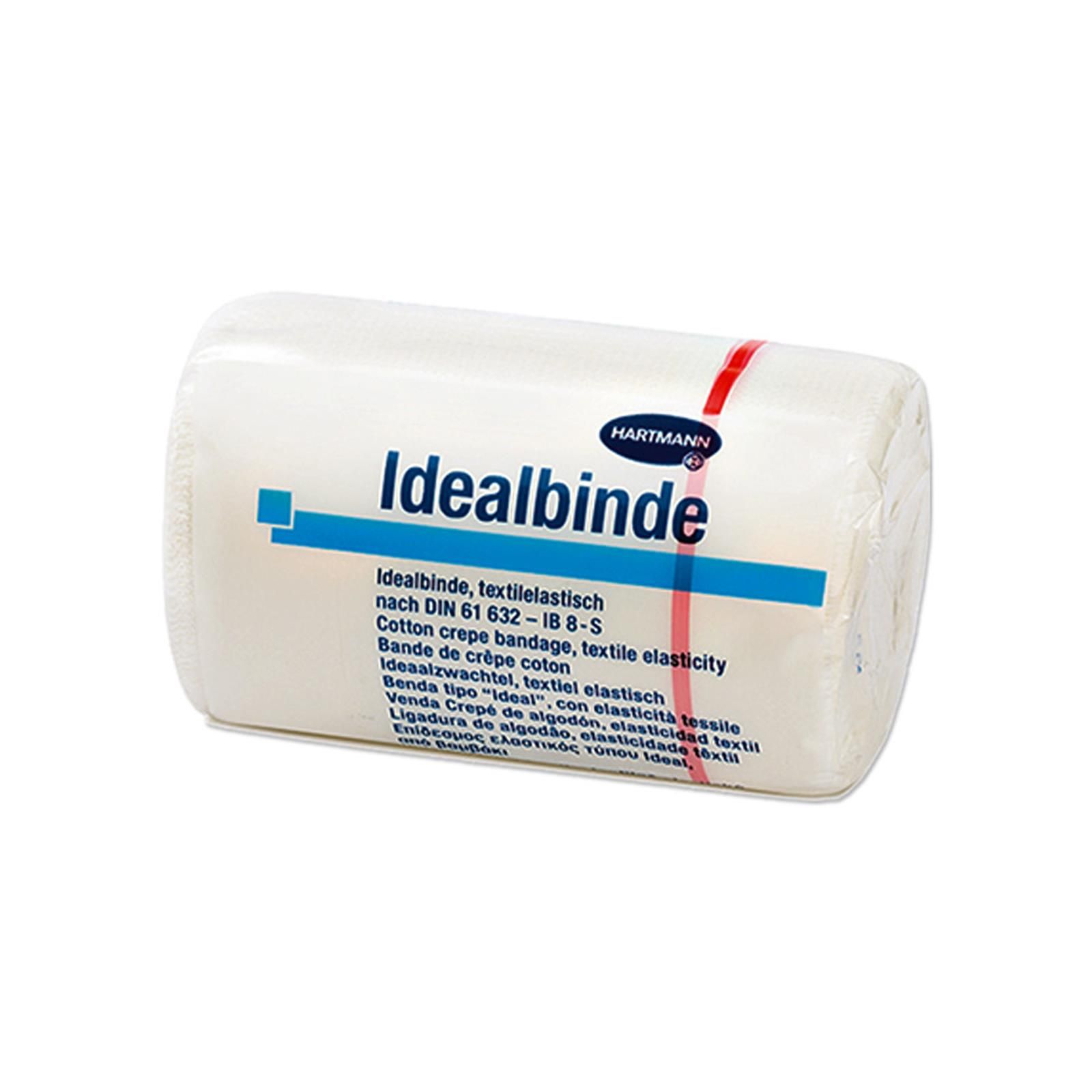 Hartmann Idealbinden ohne Verbandklammer 10 Stück 10 cm x 5 m