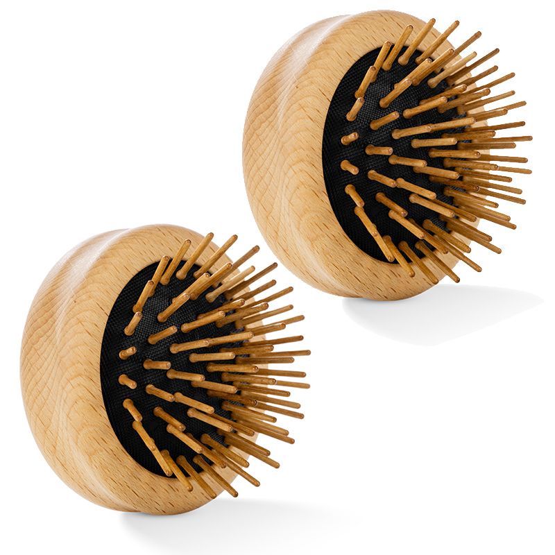 REMOS Haarbürste mini, faltbar, 2 Stück