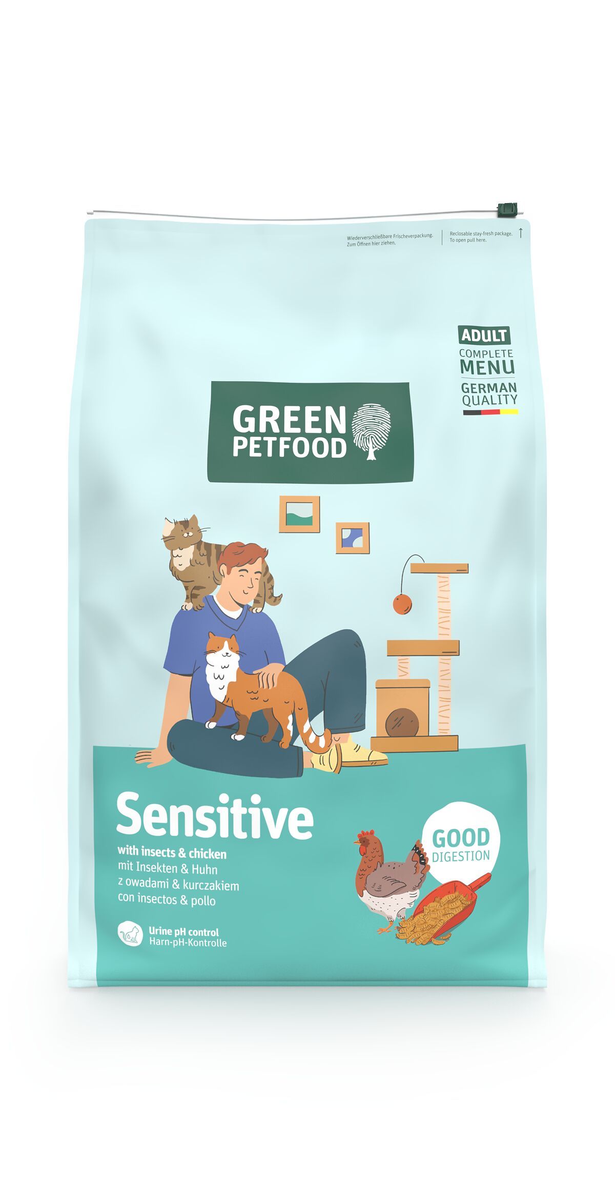 GPF Cat Sensitive with Insects 7,5kg