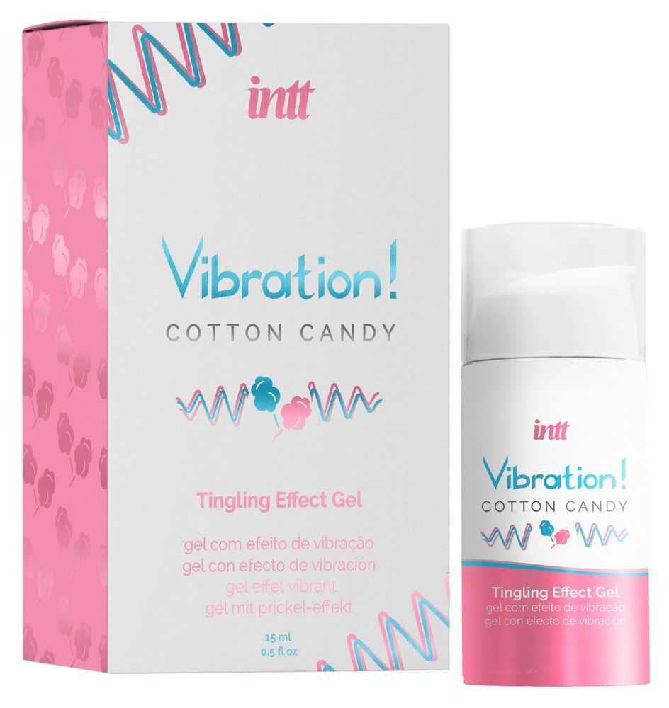 INTT *Vibration! Cotton Candy* Tingling Effect Gel