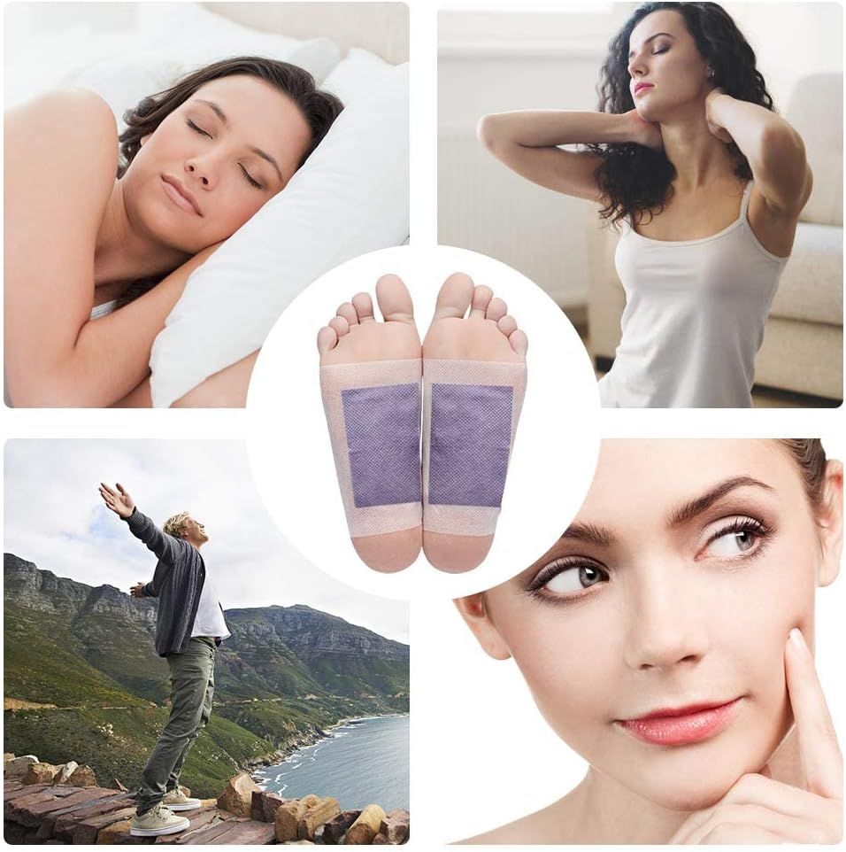 Detox Fußpflaster Vitalpflaster Fusspflaster, Lavendel Fusspflaster zur Entgiftung