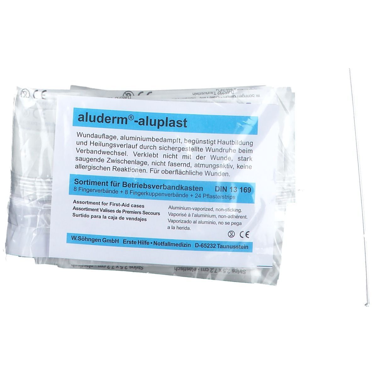 Aluderm aluplast Fingerverb.Sortiment groß 2009 40 St Pflaster