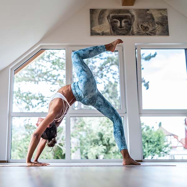 Yogamatte Kork Kautschuk - Extra lang | 190cm | SAPURA®