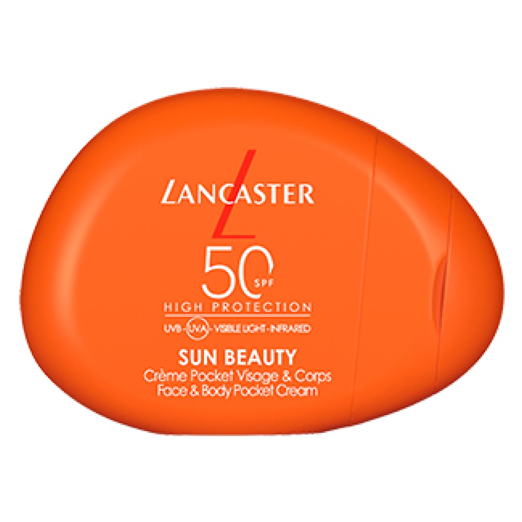 Lancaster Sun Beauty Pocket Creme für Gesicht & Körper Spf50 5,5x1,8x7,8 cm